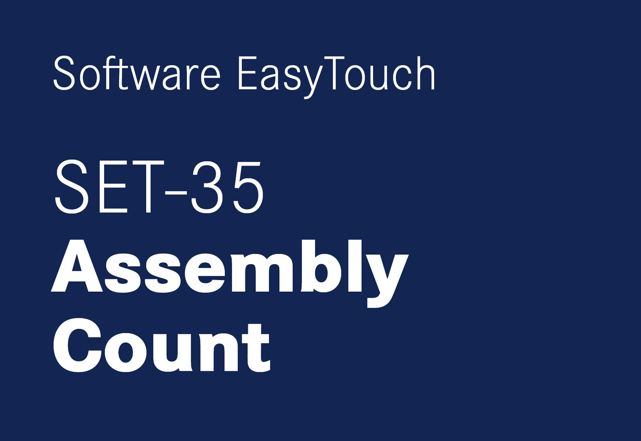 EasyTouch Assembly Count – Kommissionieren